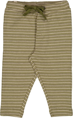 Wheat Soft Pants Manfred - Heather green stripe
